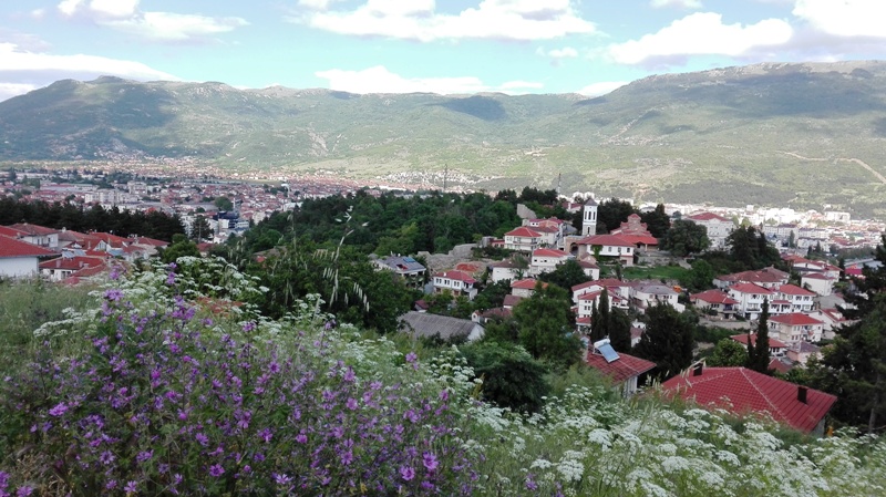 Výhľad na Ohrid
