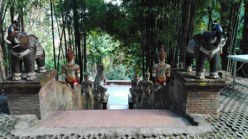 Chrám v Chiang Mai