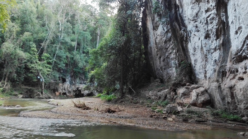 Jaskyňa v severnom Thajsku
