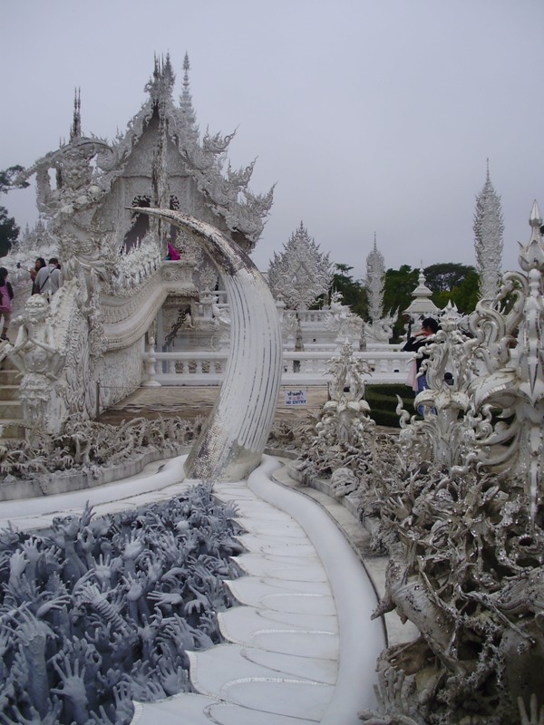 Biely chrám - Chiang Rai