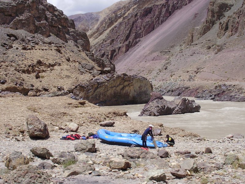 rafting na rieke Zanskar