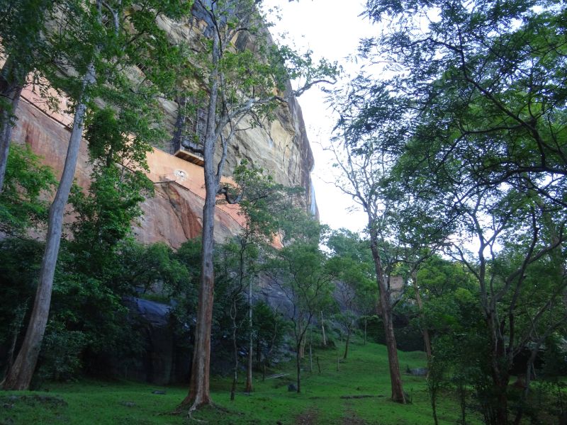 Stúpanie na skalu Sigiriya 