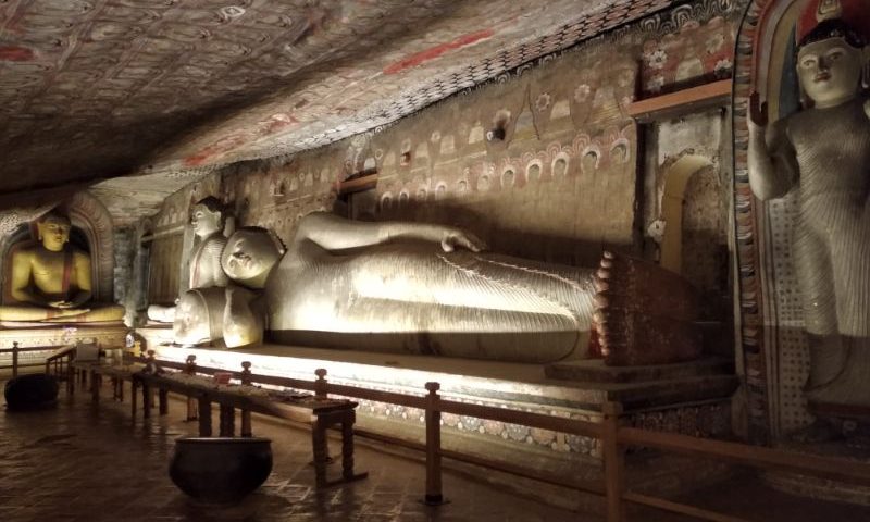 Jaskynné chrámy v Dambulle, Srí Lanka