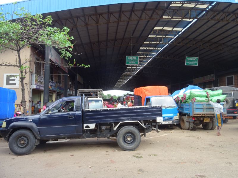 Trh s ovocím, Dambulla