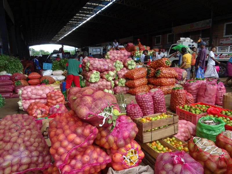 Trh s ovocím, Dambulla