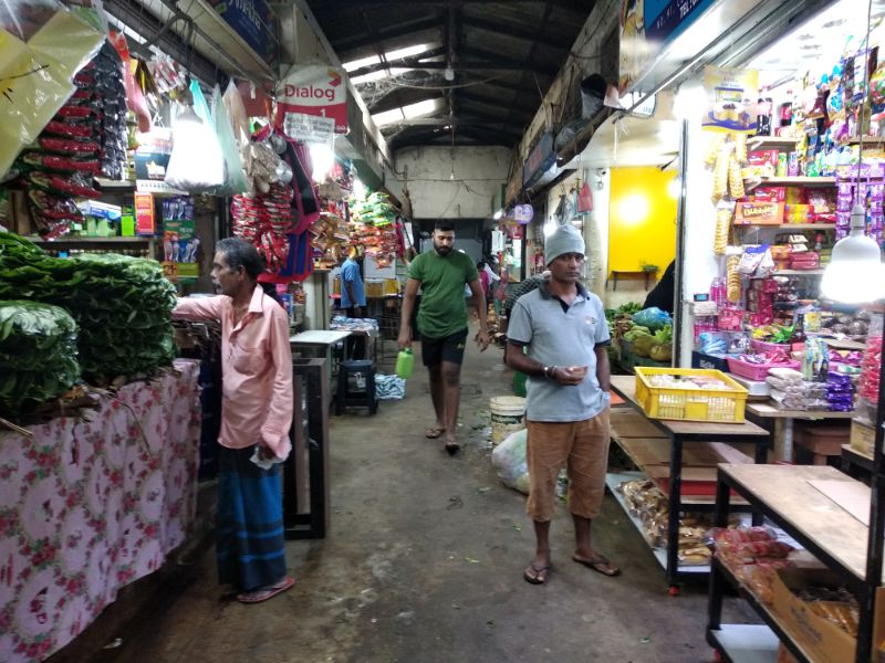 Trh v Kandy