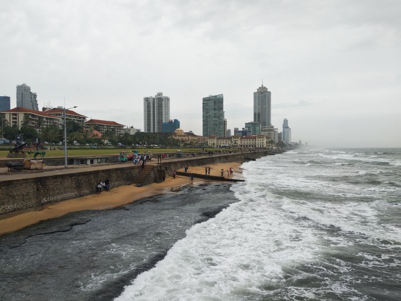 Galle Face v Colombe, Srí Lanka