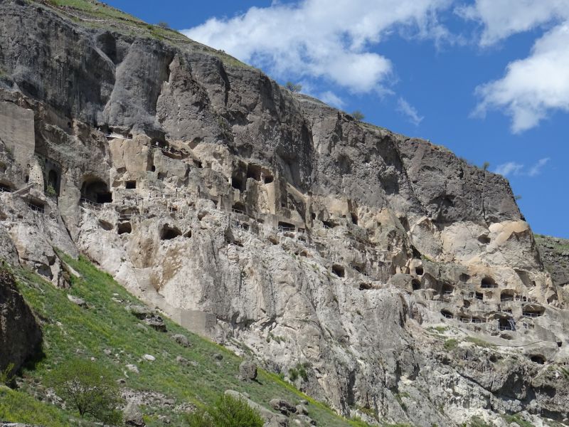 Vardzia v Gruzínsku