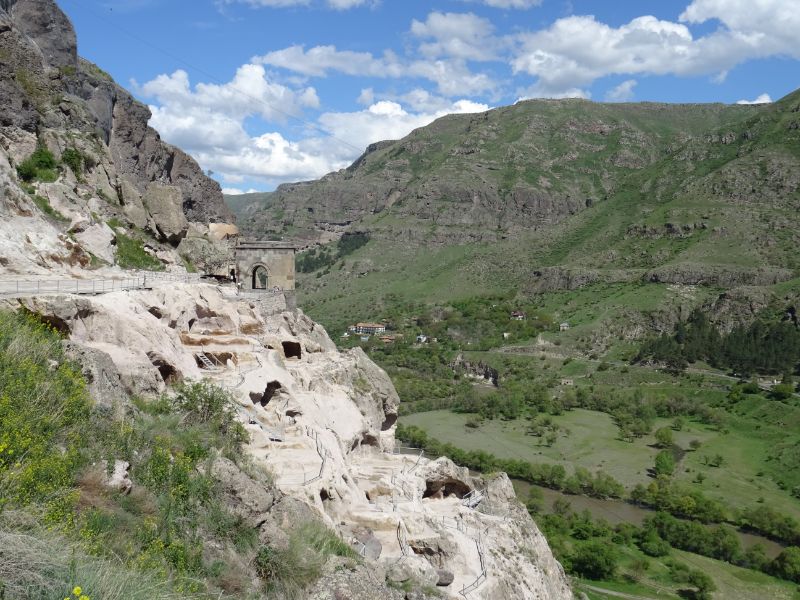 Vardzia v Gruzínsku