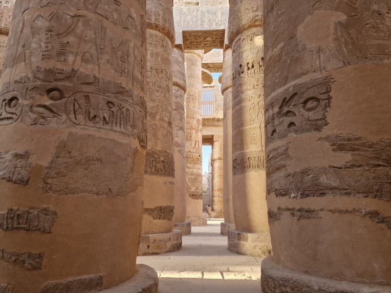 stĺpová sieň, karnak, luxor