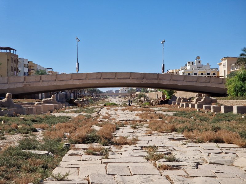 ulička sfíng, luxor