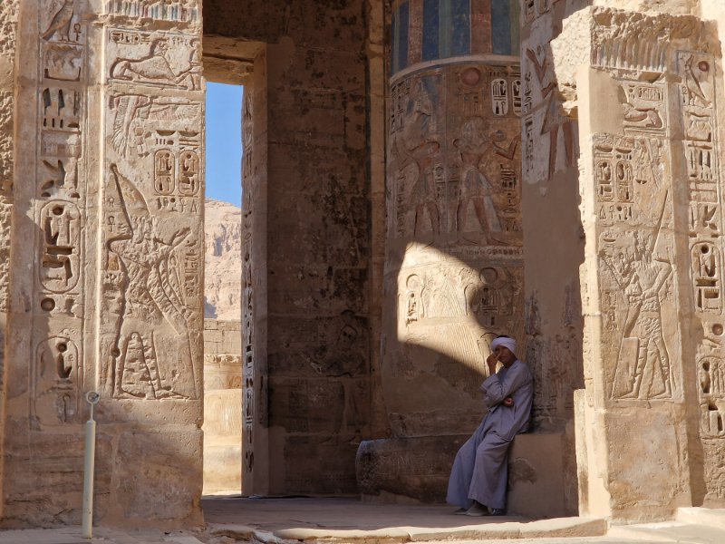 chrám medinet habu