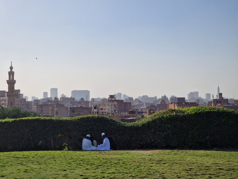 al azhar park, káhira