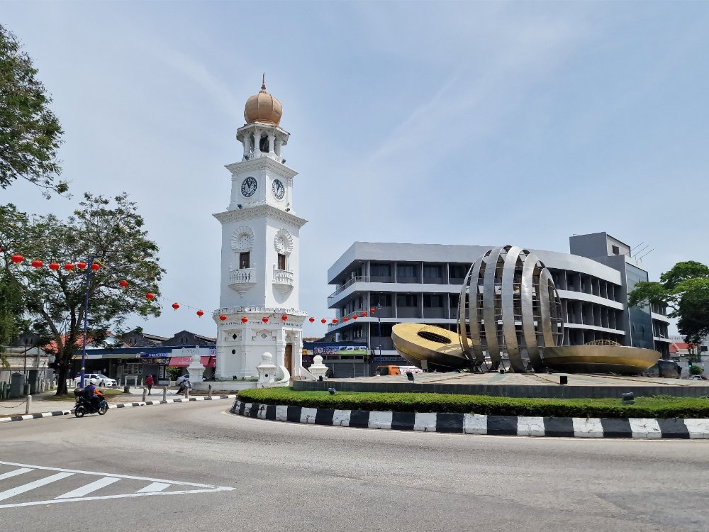 penang, hodinová veža