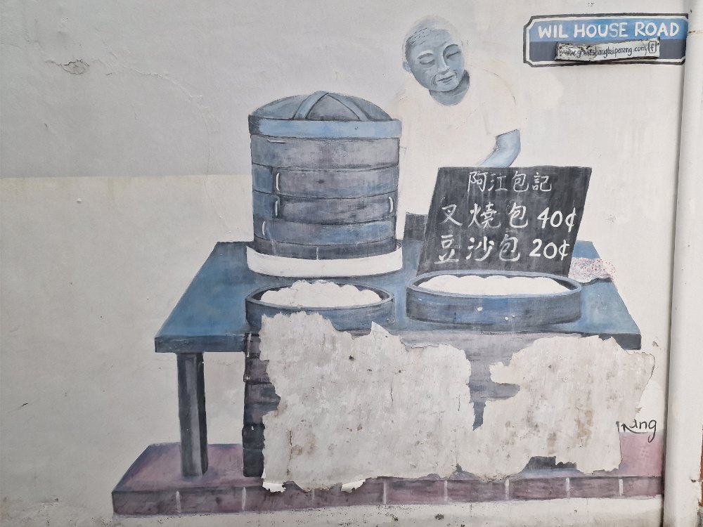 Street art v Penangu (George town), v Malajzii