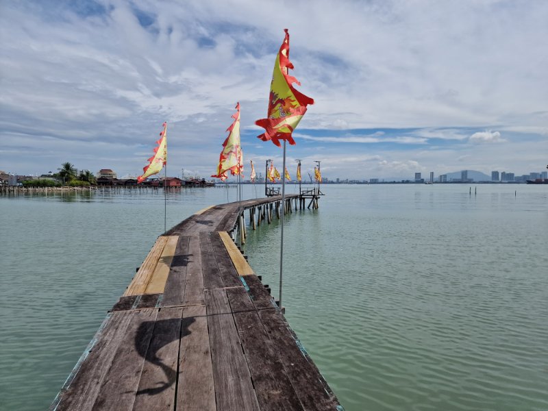 Yeoh jetty v Malajzii