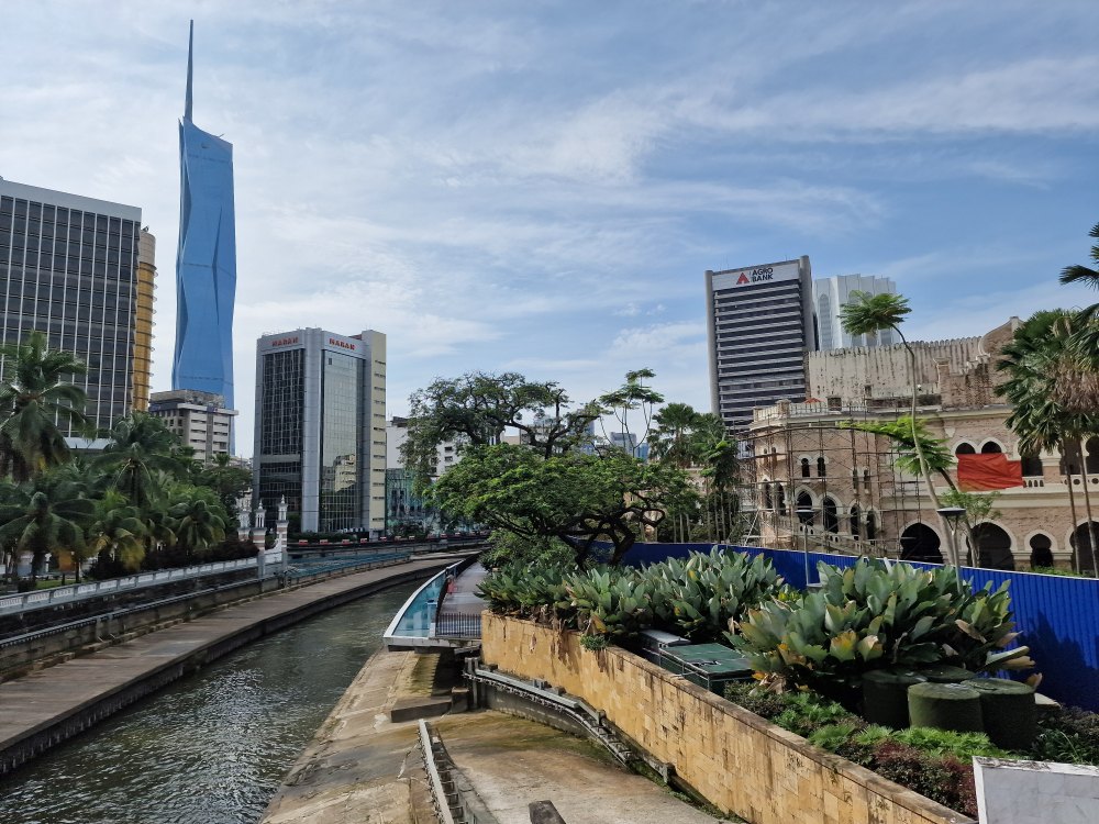 sútok dvoch riek Klang a Gombak