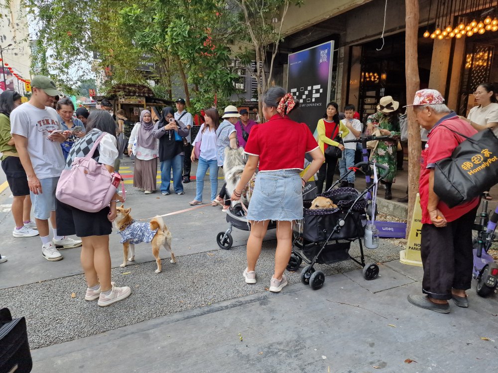 Uličky v chinatown v kuala lumpur