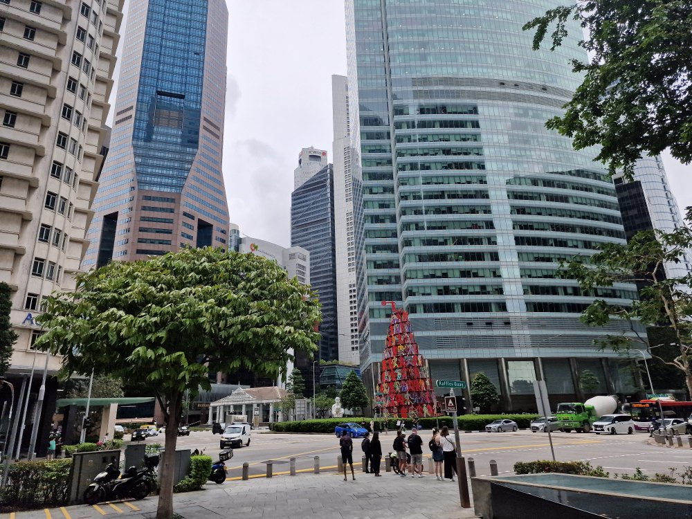Mrakodrapy v Singapure, finančné centrum mesta