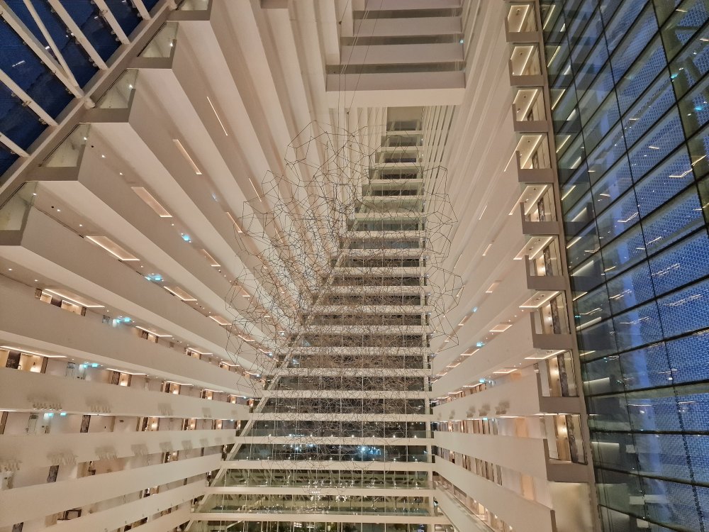 Marina Bay Sands hotel v Singapure