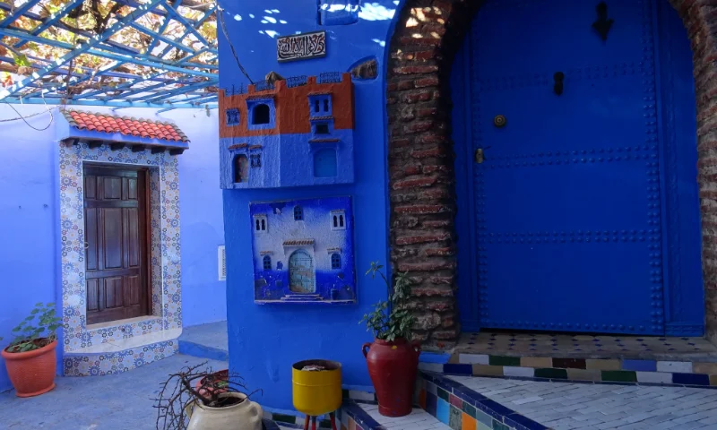 Modré mesto Chefchaouen, Maroko